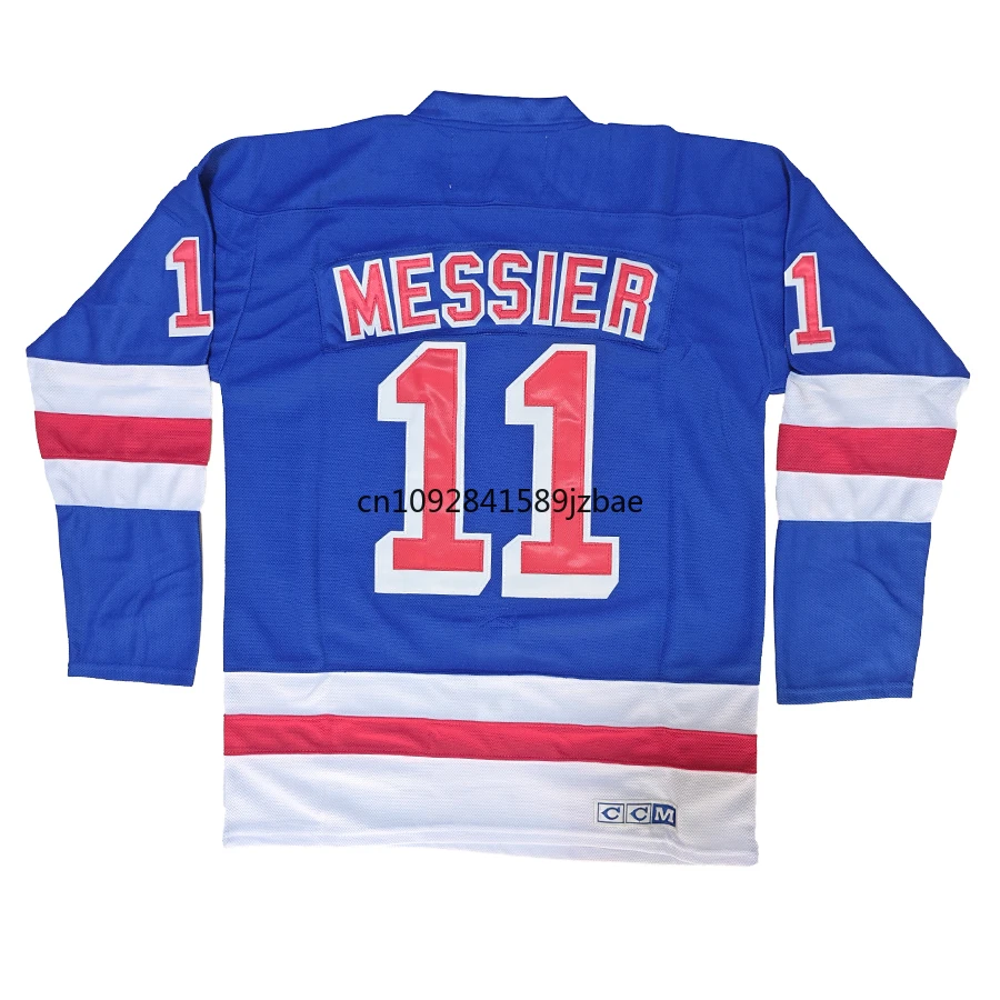 Wayne Gretzky Jersey American New York Retro Ice Hockey Jerseys 11 Mark Messier Jersey All Stitched Sport Sweater Us Mens M-3XL