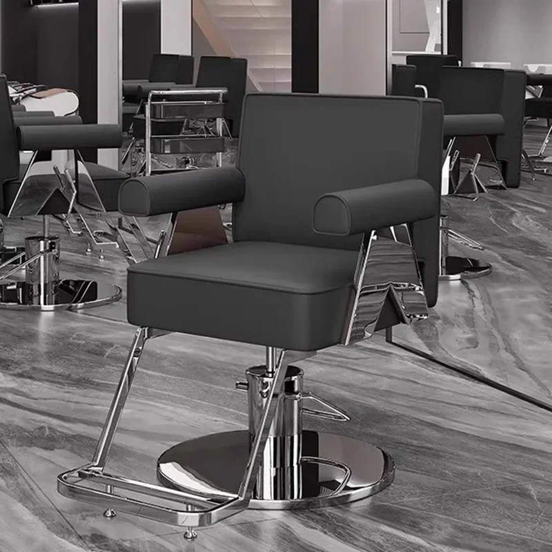 

Online Celebrity Top Grade Barber Chairs Nordic Luxury Originality Hairdresser Chairs Rolling Lift Salon Furniture Sandalye FYBC