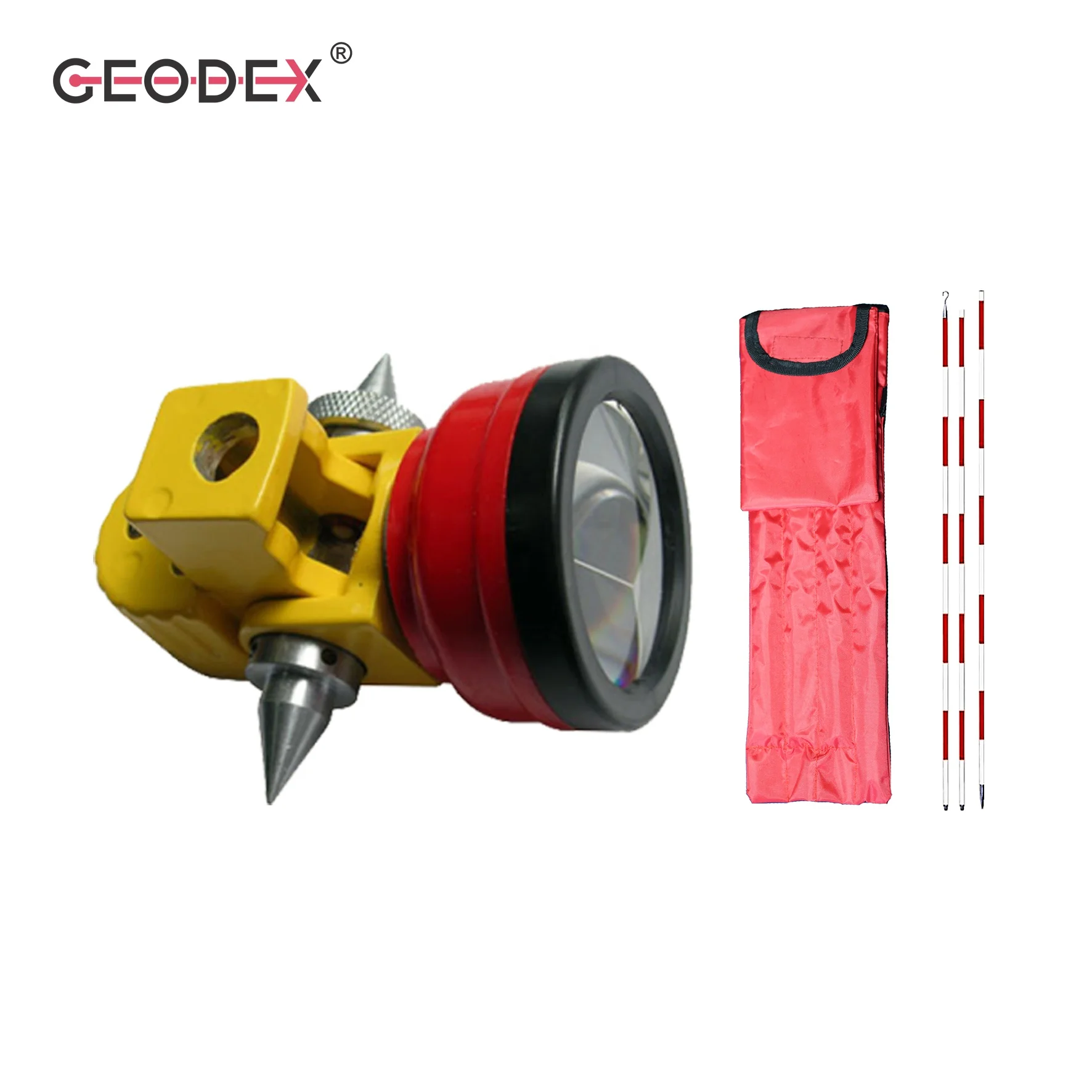 SOKK IA Type Min Prism System with Mini Pole TDSmini116 Used with Total Station Surveying Instrument