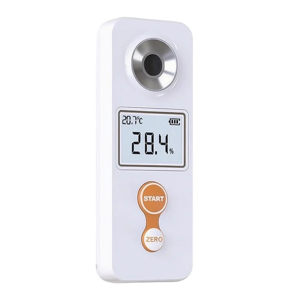 For Laboratory Use Digital Refractometer Sugar Content Tester TFT Display Technology Backlit LCD Screen For Wine Making