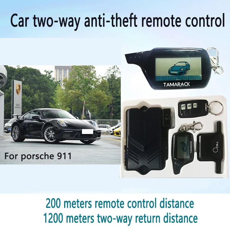 

For porsche 911 car Dual Anti-theft multi-function remote control automatic sensing remote control set