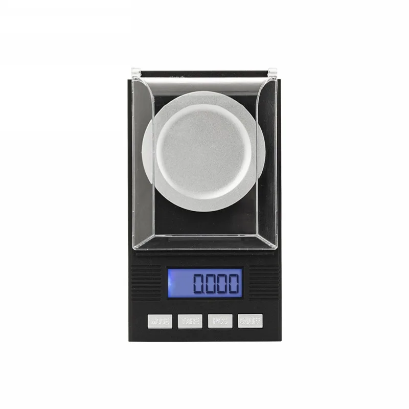 Small Experimental Electronic Balance Scale 0.001g Weighing Powder Medicine Milligrams Diamond Carat Mini Jewelry Gold Portable