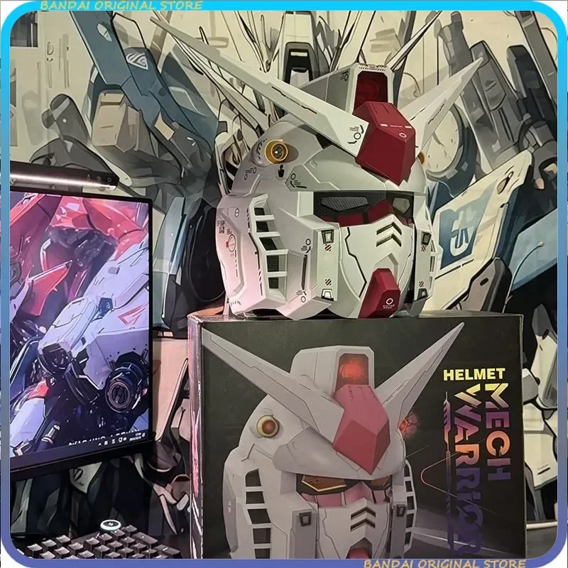 

【В НАЛИЧИИ】RX-78-2 Мобильный костюм Шлем 1:1 Аниме Фигурка- Светящаяся носимая косплей Индивидуальная модель статуи Рождественские игрушки Подарки