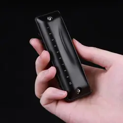 JDR Ninja Blues 10-Holes Diatonic Round Hole Harmonica Harp Bonus Harmonica Tutorial