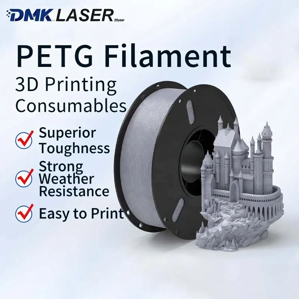 Demarklaser 3D-Drucker PETG HF Filament 1KG Mehrere Farben 3D-Druck-Verbrauchsmaterialien 1,75mm Hohe Zähigkeit Für Bambu Lab Creality