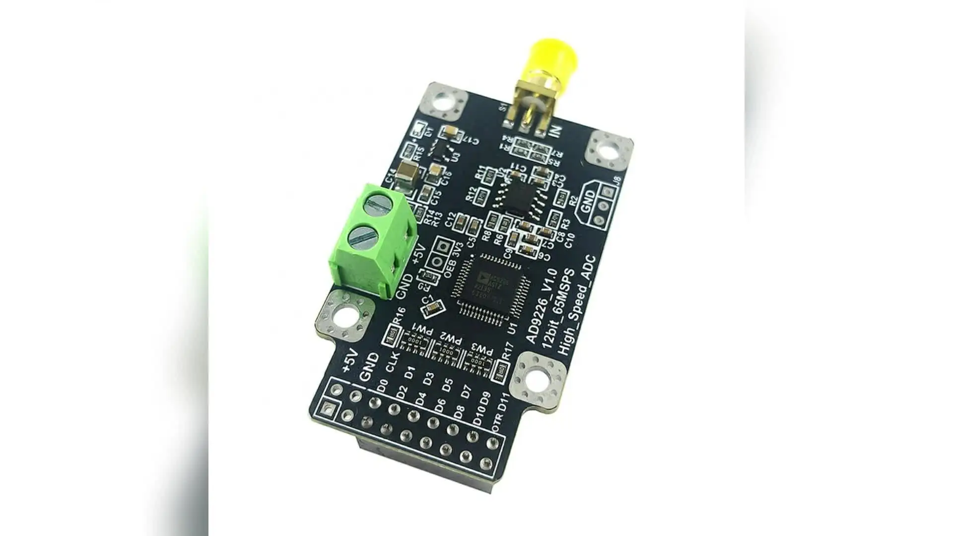 AD9226 12 Bit AD9226 ADC Modul 65M Sampling – Hochgeschwindigkeits-Datenerfassung Für FPGA & Entwickler AD9226 12 Bit AD9226 ADC Modul 65M Sampling – Hochgeschwindigkeits-Datenerfassung Für FPGA & Entwickler