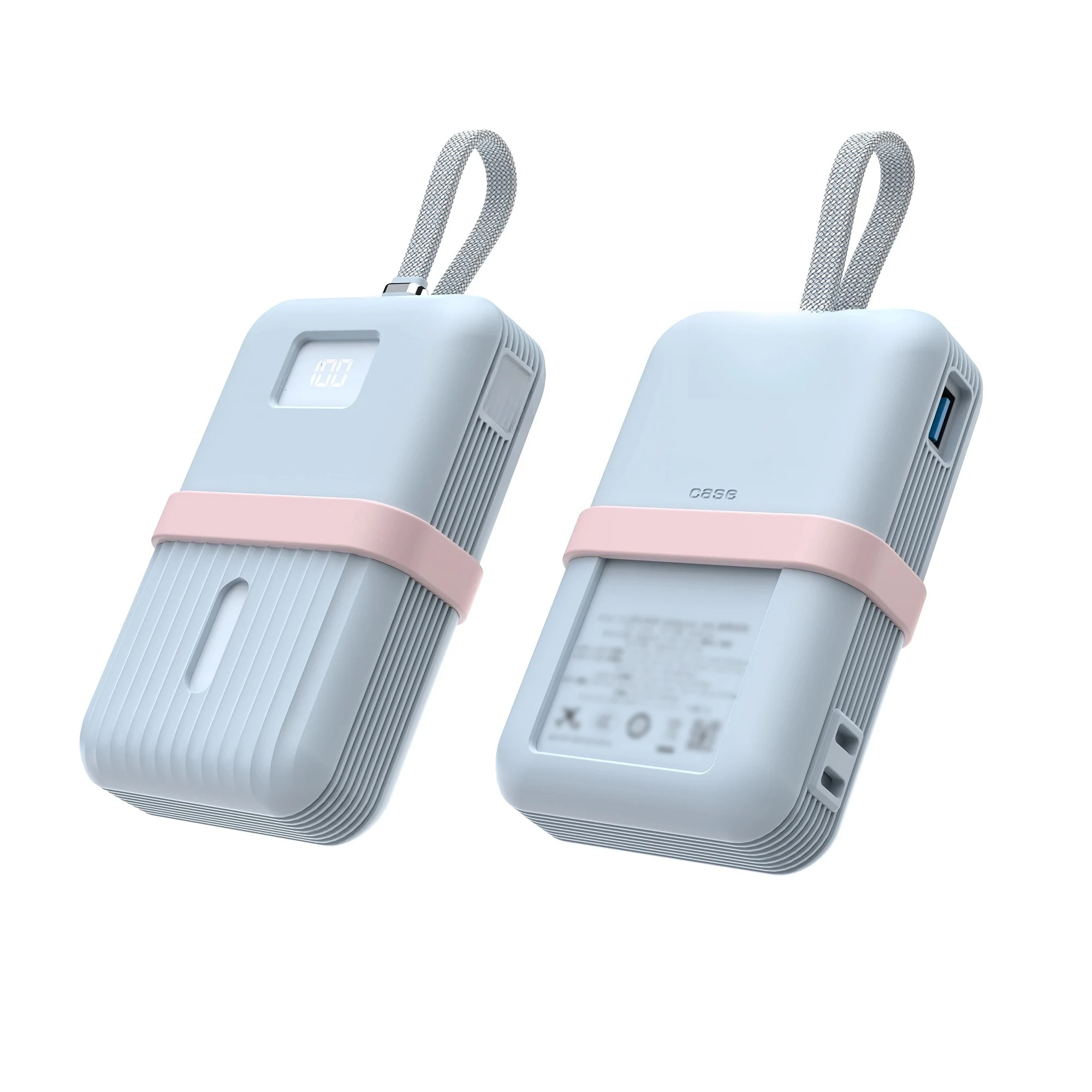 Silicone Case For Anker Zolo 10000mAh 30W Power Bank Accessories with Single/Dual Cable Portable & Shockproof - Image 6