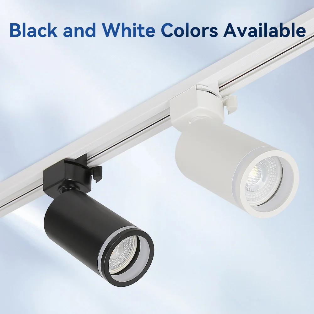 110v 220v LED Track Lamp GU10 Track Light Replaceable Bulb Spot Lighting Fixture For Store kitchen Living Room Indoor Decorate