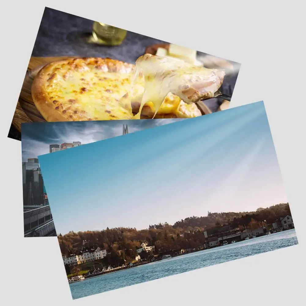 

100/20sheets Glossy Photo Paper Quick Dry A4 3R 4R 5R 6R A5 A6 Photographic Paper for Canon Epson HP Color Inkjet Printer