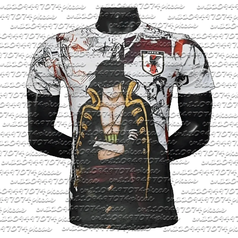 

Fashion Men's & Women's Japan Anime Pattern Football Jersey Summer Quick-Dry Breathable T-shirt Children's Training Wear Y2k Top