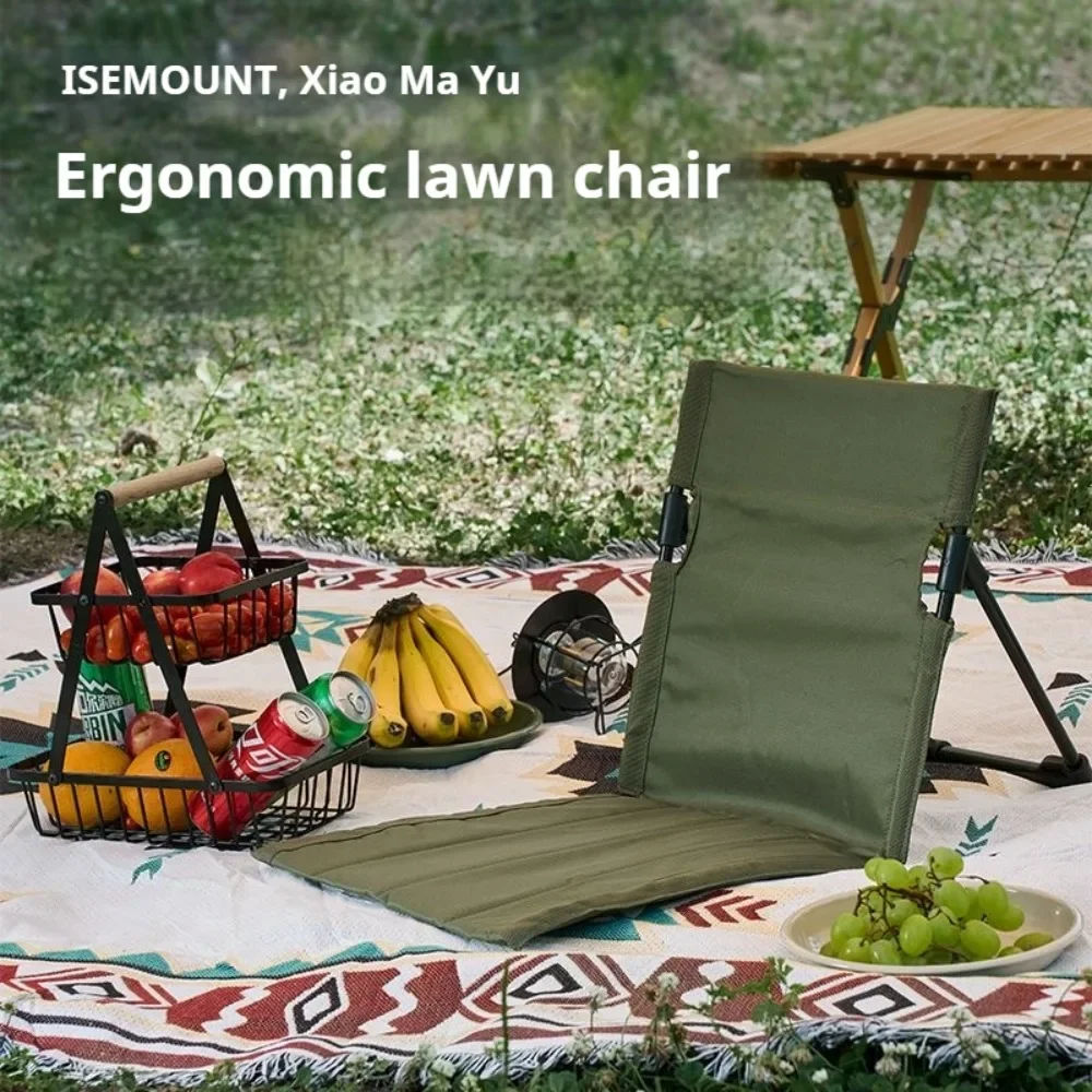 Outdoor Chair Camping Chairs Ultralight Folding Beach Chair Portable Strong Load-bearing Folding Chair Travel Hiking Furniture