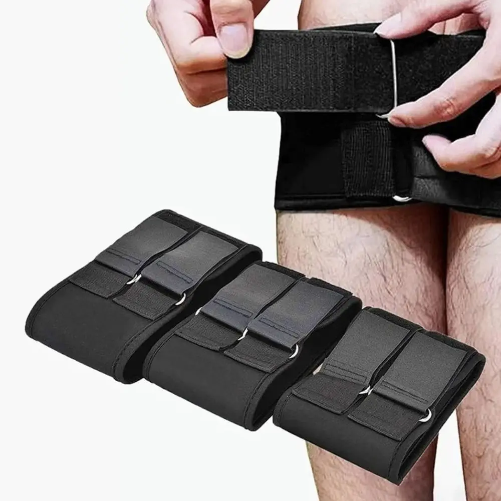 3 stks/set Verstelbare Benen Houding Corrector Benen Protectors Zwart Boogbenen Correctie Riem Effectief Multifunctioneel