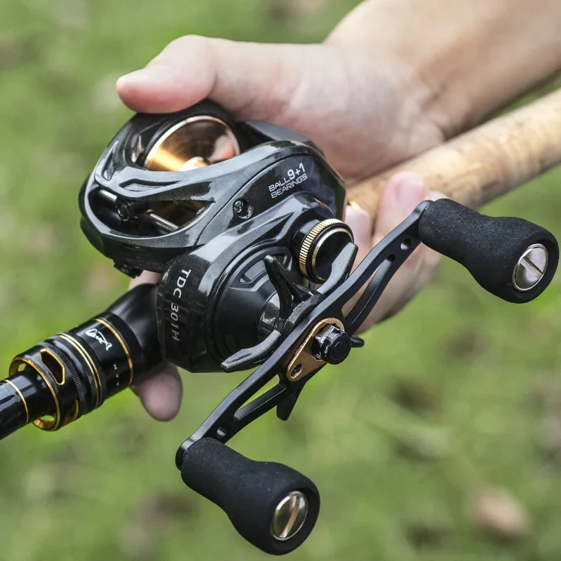 

Baitcast Reel Fishing 6+1BB TDC3000 Carbon Body Max drag 16kg Lure Shake Slowly Wheel Meta Outdoor Freshwater