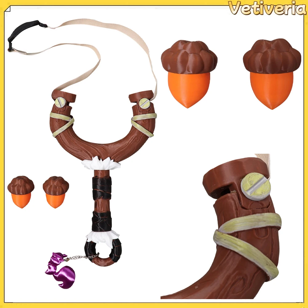 

Женская реквизит с белкой для девочек, Doreen, зеленая рогатка для косплея, наряды на Хэллоуин, карнавальный костюм для вечеринки, подарки, аксессуары