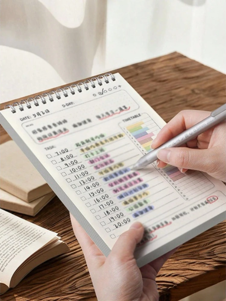 160 Page Planner Notebook Romantic Schedule Notepads Valentine Study Wedding Journal School Daily Calendar Agenda Organizer Gift