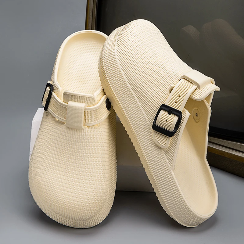 

Unisex Closed Toe EVA Slippers Women Summer Comfort Outdoor Beach Slide Sandals Lightweight Non Slip Nursing Clogs Work Slippers
