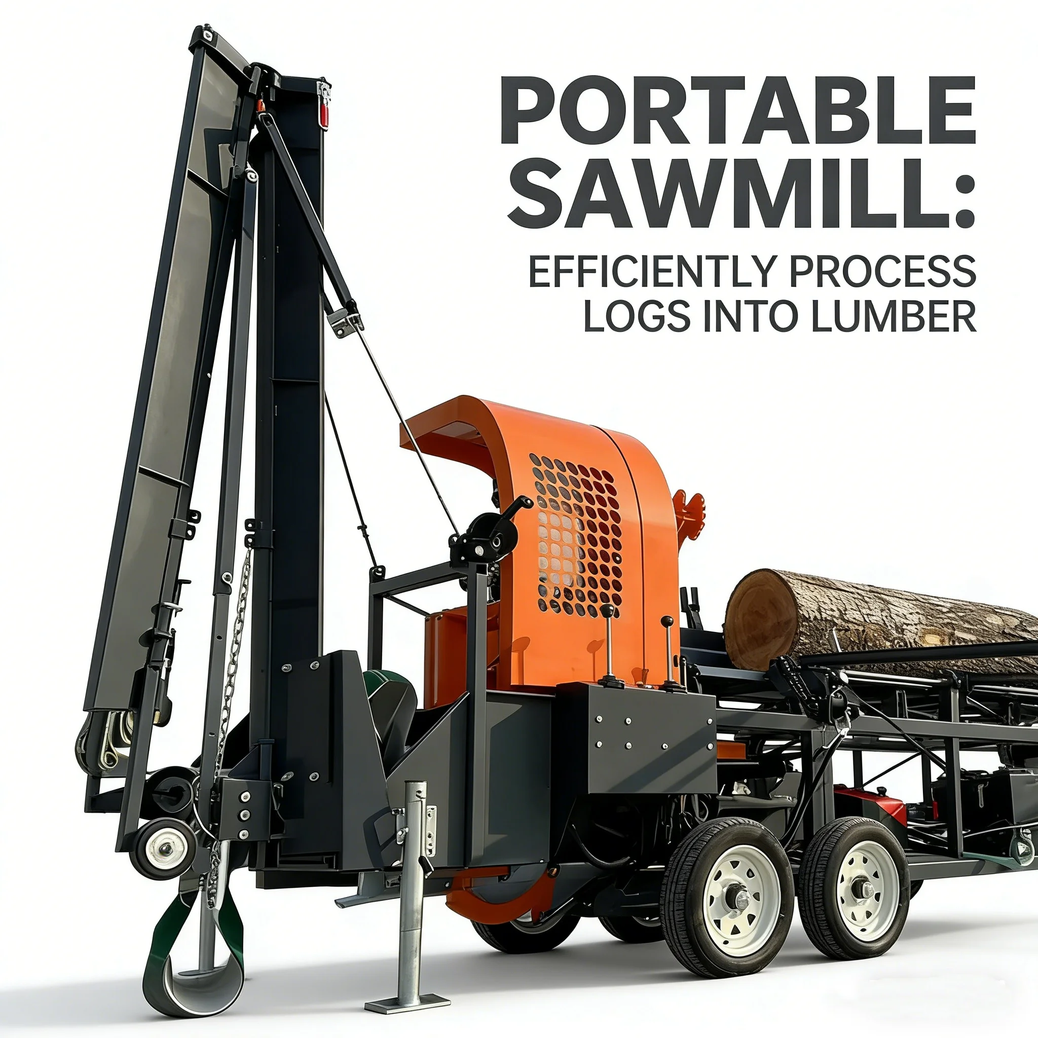 Hot Sale YG  Automatic Feeder Firewood Processor With Chain Saw in Canada / Germany / Australia