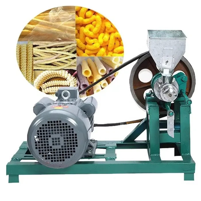 7 Mold Rice Extruder Extruder Extruder Corn Snack Processing Machinery