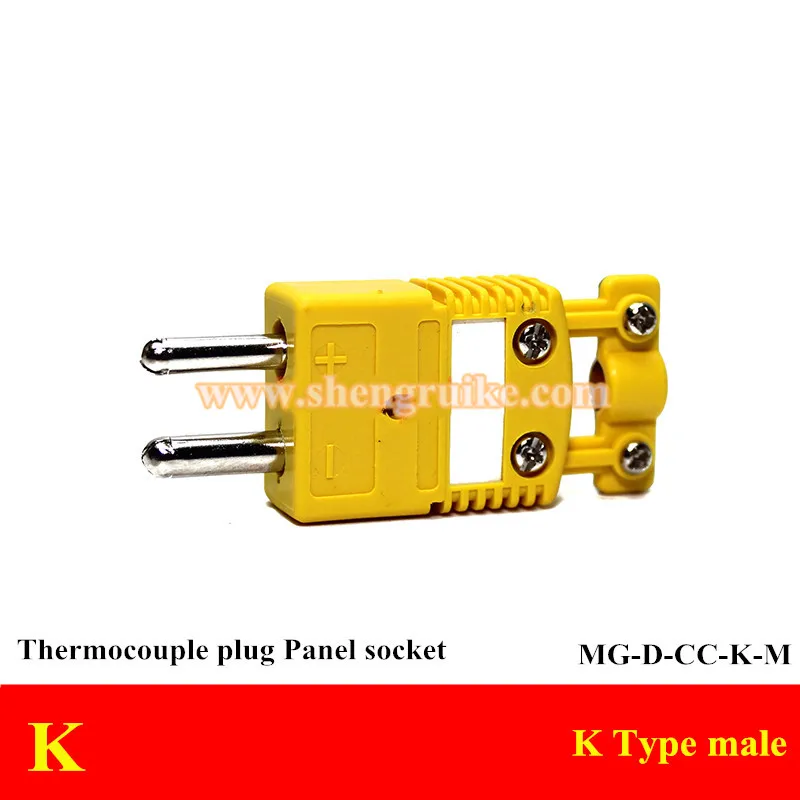 Tipo K Connettori per termocoppia maschio e femmina con spina termocoppia standard