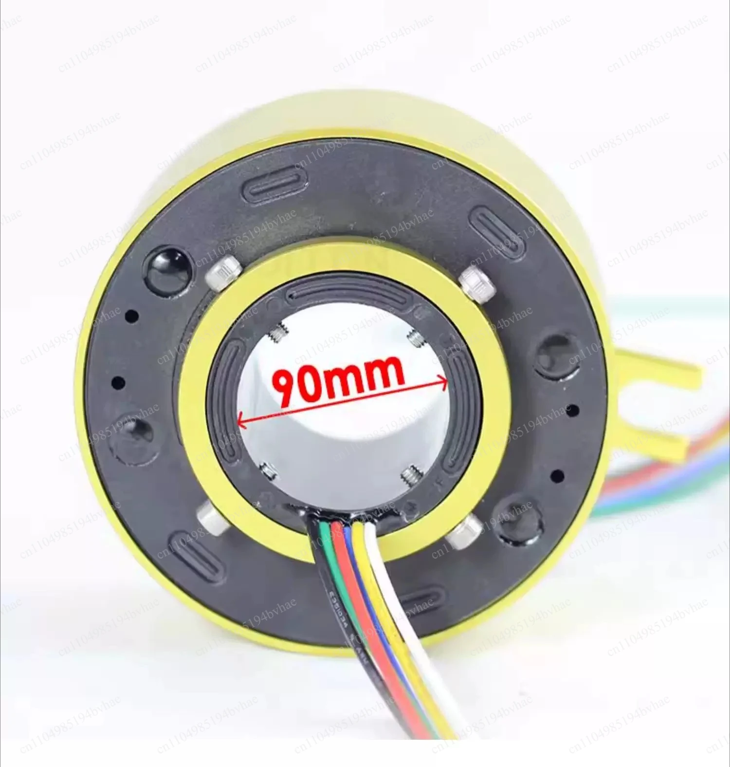360 rotating conductive slip ring inner hole 90 100 outer diameter 185mm wire rotary joint 2-4-6-8-10-12