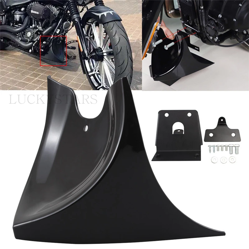 

Motorcycle Front Bottom Spoiler Mudguard Air Dam Chin Fairing For Harley Iron XL 1200 XL1200 XL1200N XL1200C XL1200L XL1200R