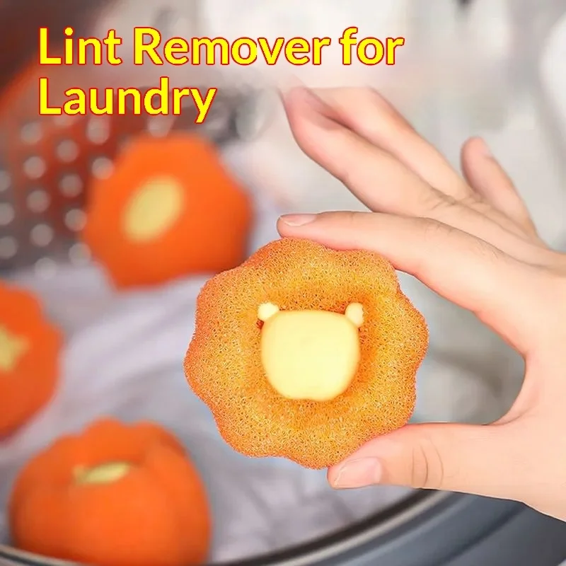 Reusable Laundry Pet Hair Remover Balls Washing Machine Lint Catcher For Dog Cat Fur Clothes Fluff Household Cleaning ToolAliExp