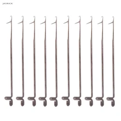 JAVRICK 10 Pcs Crochet Threader Beading Needles Stringing Tool DIY Jewelry Making 80mm NEW