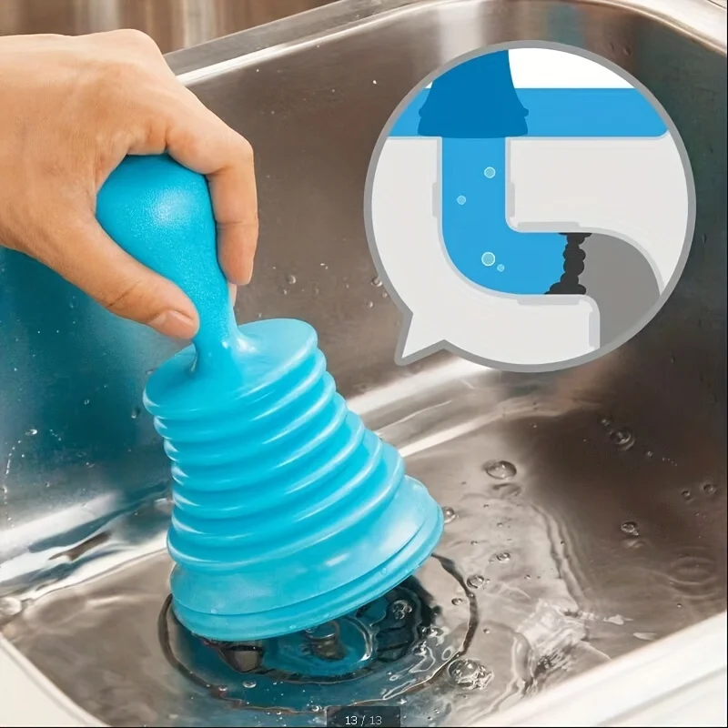 1PC Drain Plunger for Bathrooms Kitchens Sinks Tubs And Showers Hotel Restaurant - Bathroom Kitchen Plumbing Tools