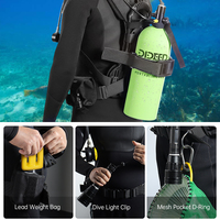 DIDEEP X7000 4L diving tank, oxygen tank, underwater diving equipment, backpack diving backpack, diving goggles