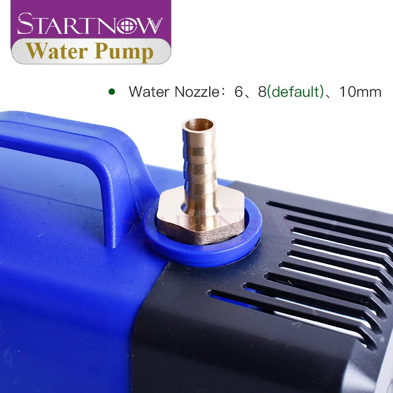 Startnow 80W Energy Saving Submersible Water Pump 3500L/H Flow 220V for Fish Farming, Fountains Ponds and CO2 Laser Systems