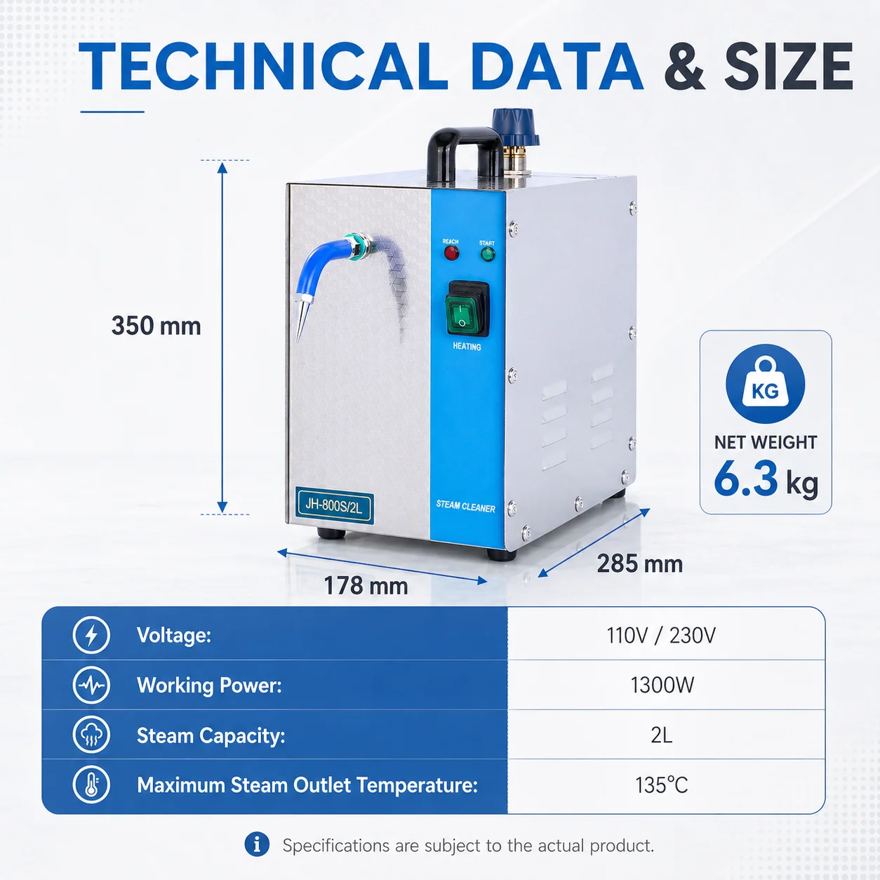 110V 2L Jewelry Steam Cleaning - Jewelry Steam Cleaner Professional 2L 评论和价格