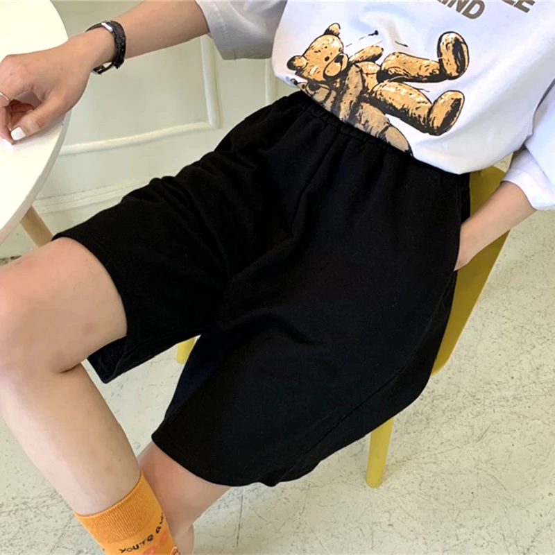 2024 Cross-border wish explosion shopee Europe and the United States loose fashion shorts ebay women\'s new span