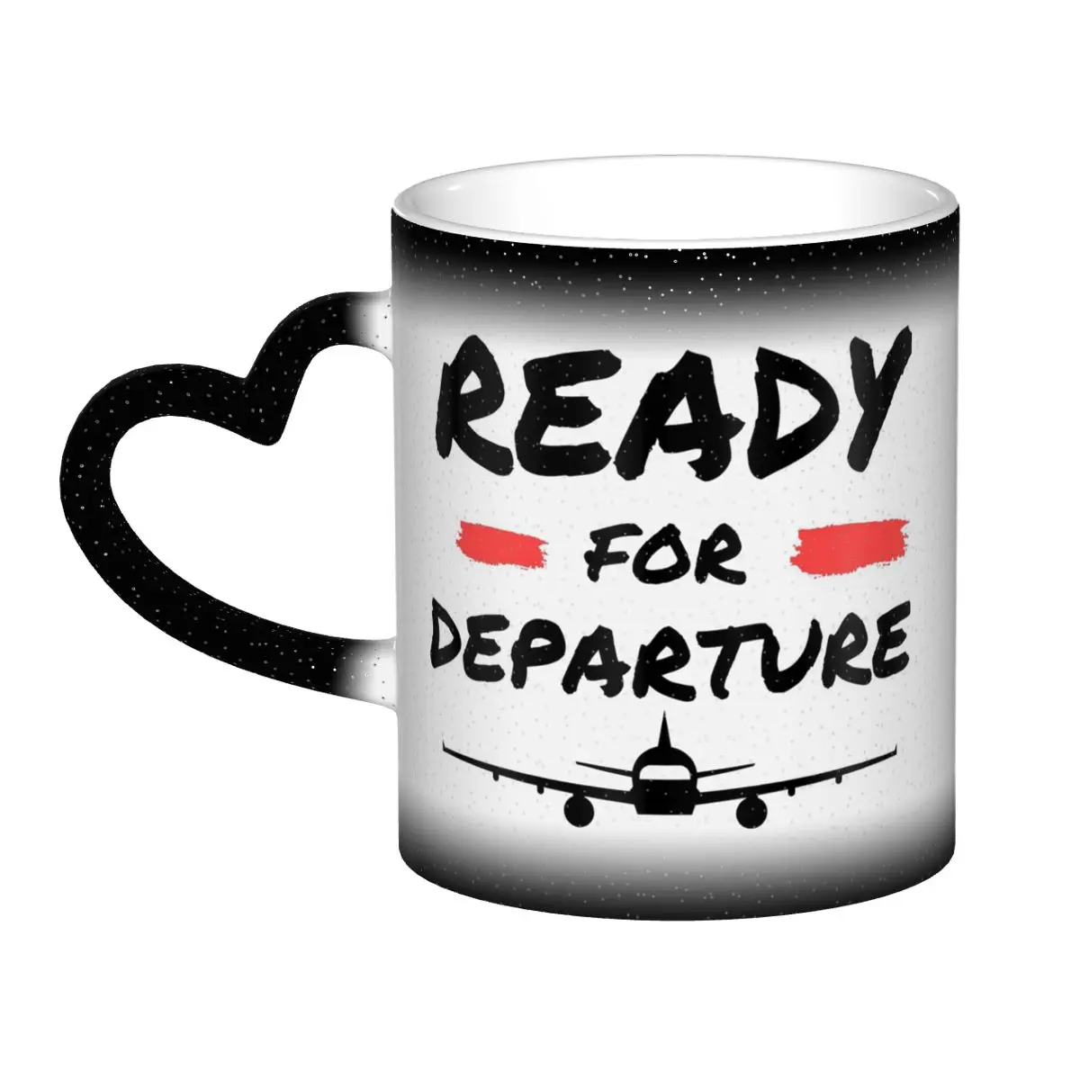 

Airplane Aircraft Ready For Departure Mug Funny Ceramic Coffee Cups Tea Mugs Milk Cup Drinkware Gift for Friends