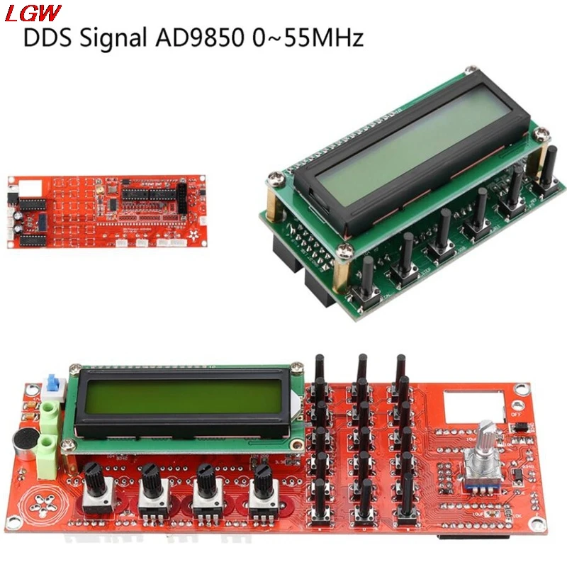 DDS Signal Generator AD9850 0~55MHz HAM Radio SSB6.1 Transceiver VFO SSB US