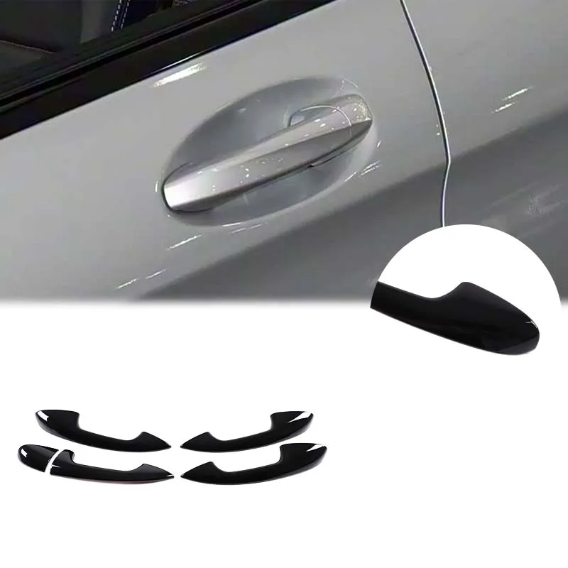 

Exterior Door Handle Cover Trim Door Handle Shell Decor Sticker For Mercedes‑Benz C Class GLC X253 C253 W205 C205 A205 2015-202