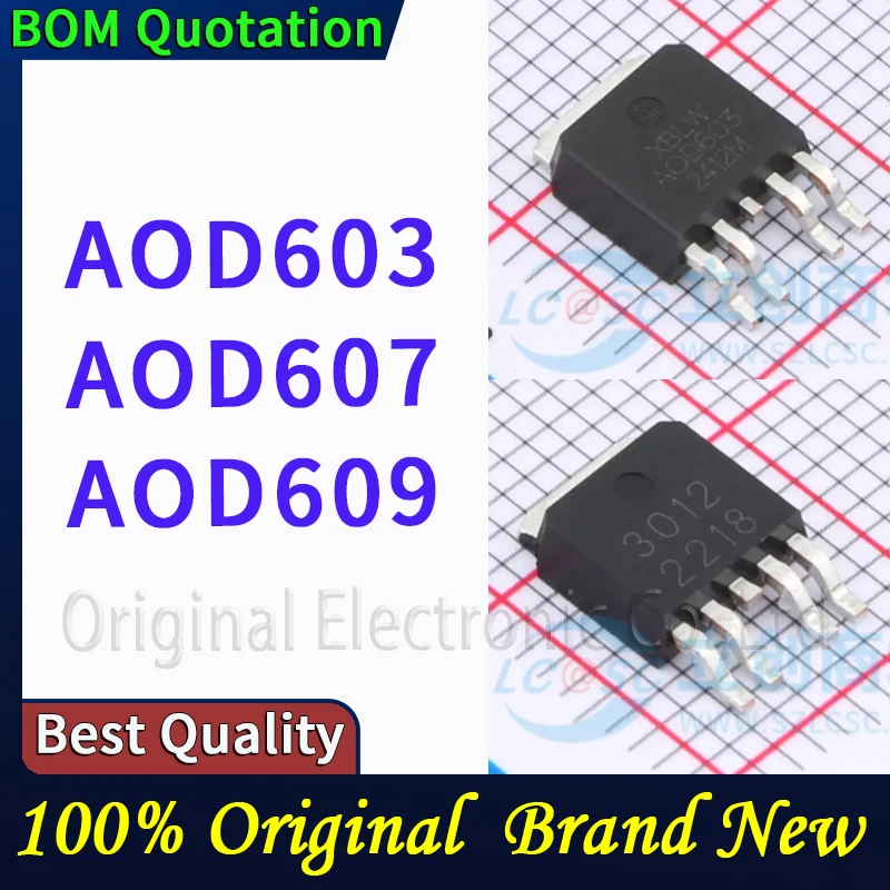 5pcs/lot AOD603 AOD607 AOD609 In stock Original High quality