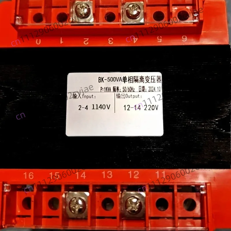 1140V to 220V BK-500VA single-phase control transformer 1140 volts to 220 volts 0.5KVA transformer