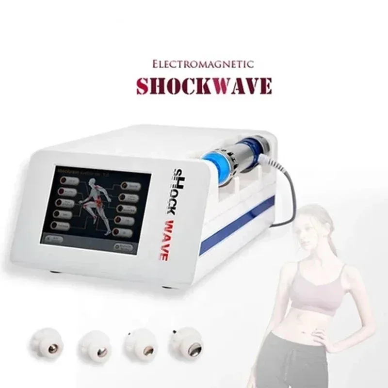 

Electric Shockwave Therapy Machine for ED Treatment And Body Pain Relief - Physiotherapy Massage Gun Equipment