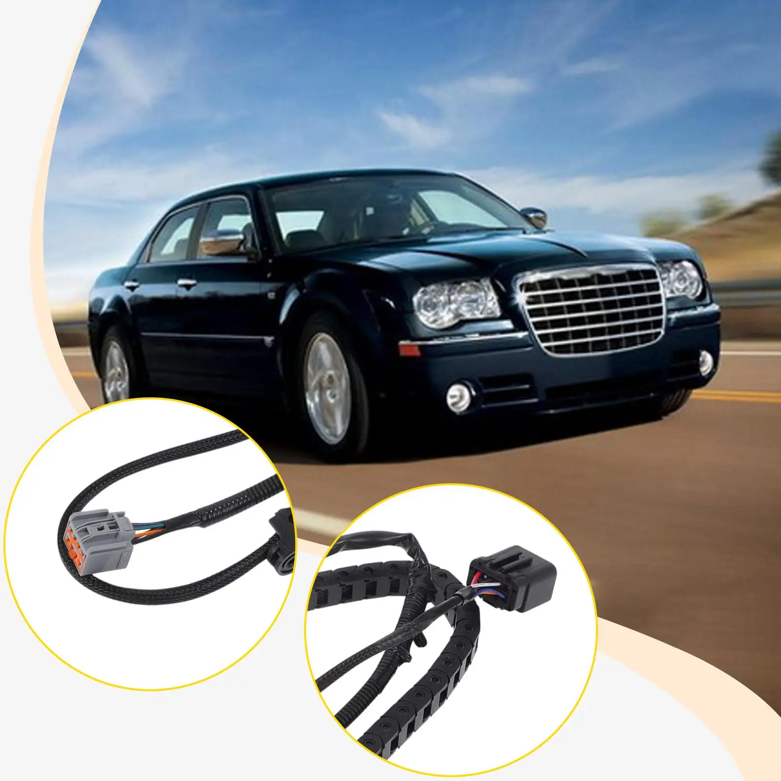 Right Sliding Door Motor Harness Direct Replaces 04868122AD Spare Parts Premium Easy to Install Accessories High Performance