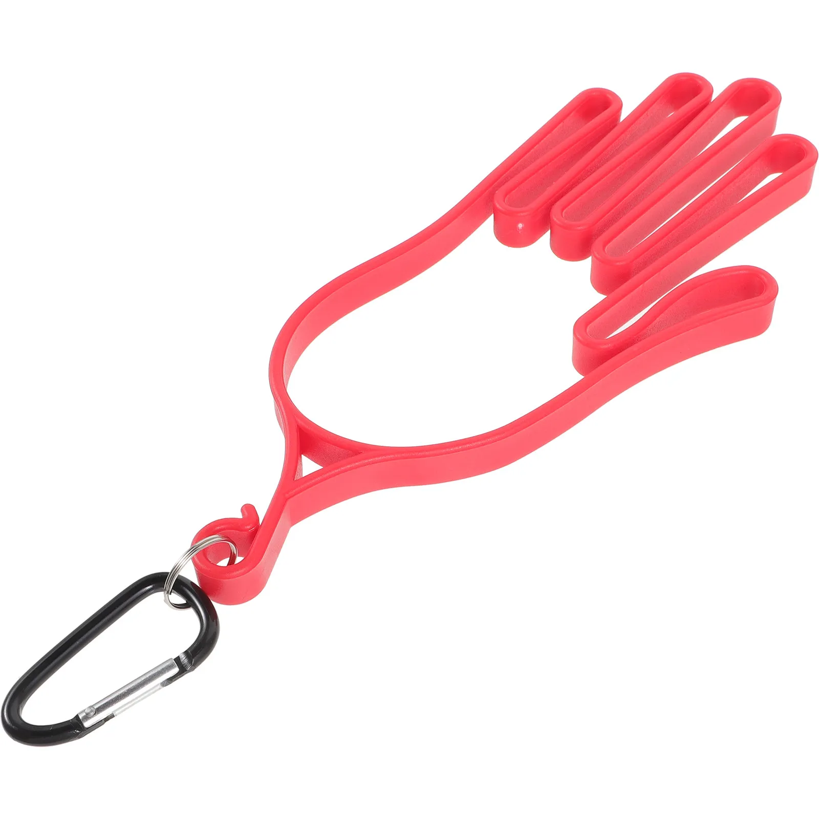 2Pcs Golf Glove Holders Sturdy ABS Plastic Metal Glove Drying Rack Hand Shape Support Holder for Gym Golf Tennis Baseball Gloves