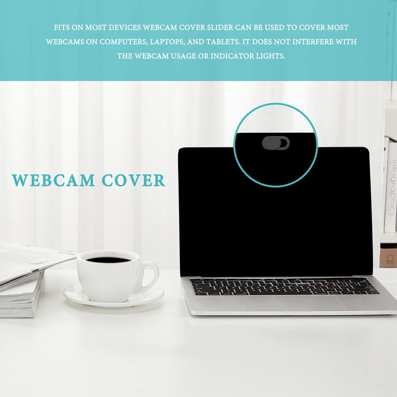 6 Pack Webcam Cover Slide Privacy Protection Ultra Thin Laptop Camera Cover For Computer  Pro Smartphone