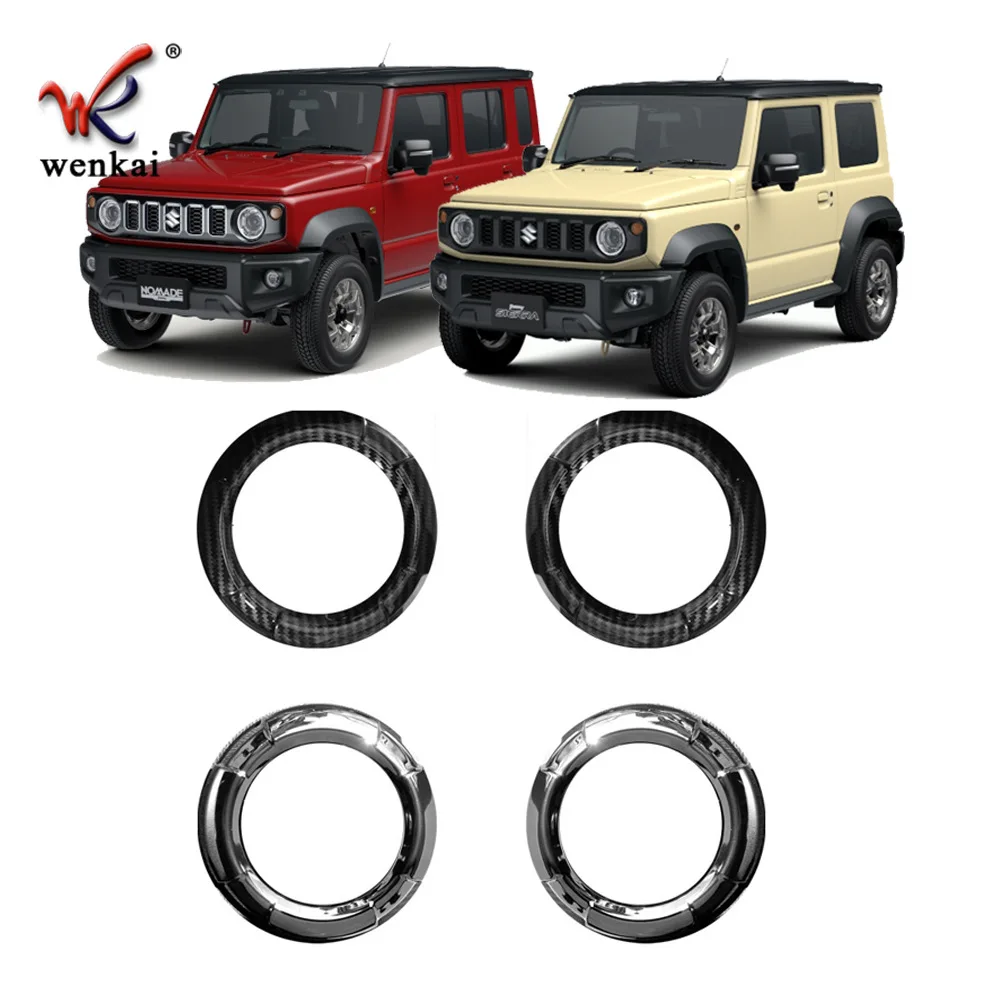 ل 2019-2025 سوزوكي جيمي مكيف الهواء منفذ تنفيس غطاء إطاري الداخلية كروم ABS الملحقات