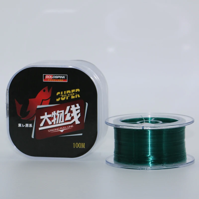 YGKX 100m Nylon Fishing Line Japanese Super Strong Monofilament Main Line Fishing Cord for Saltwater/Freshwater Fishing