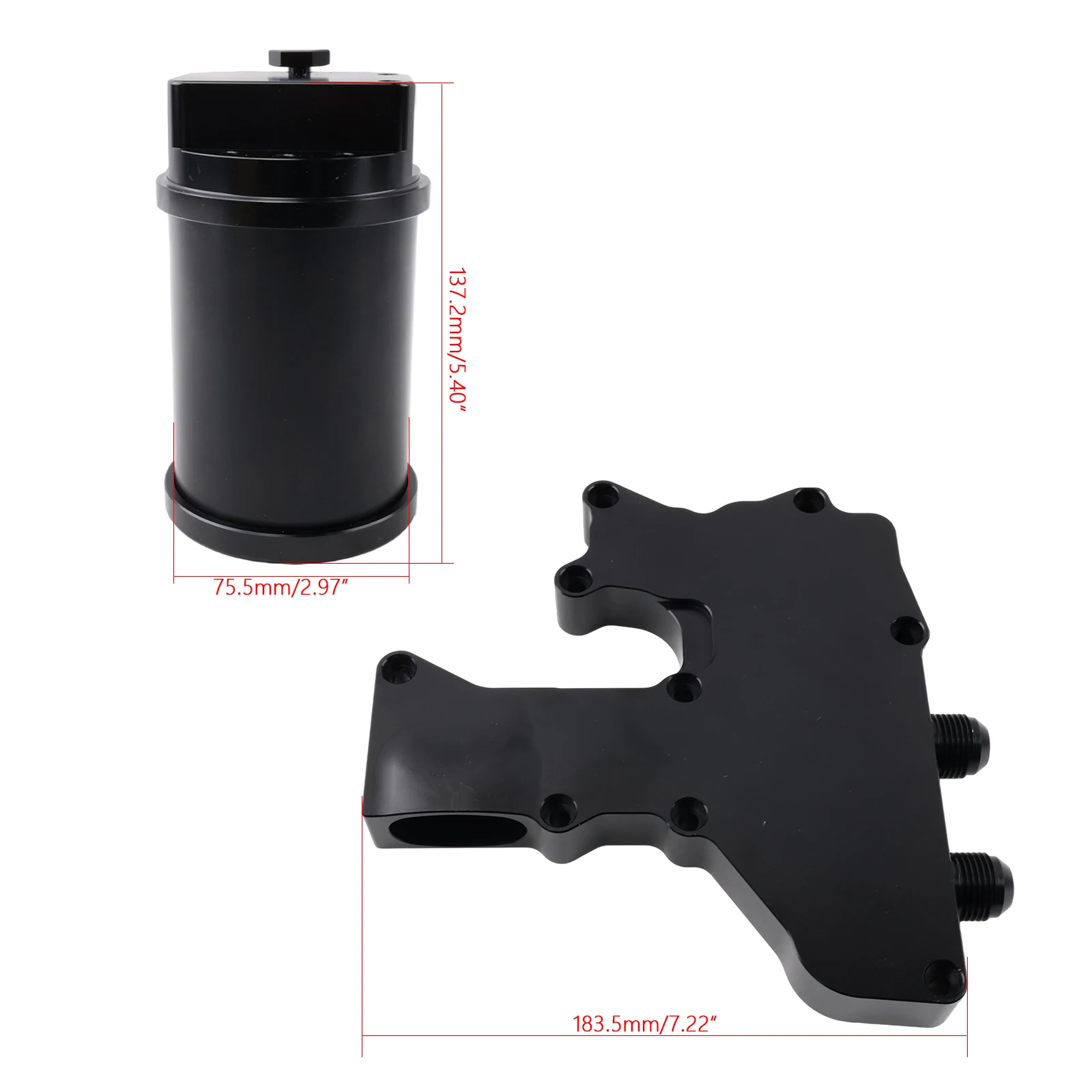 Engine Oil Catch Tank Kit For VW Audi EA888 2.0TSI TFSI CCTA CBFA Golf 6 GTI A3 Scirocco