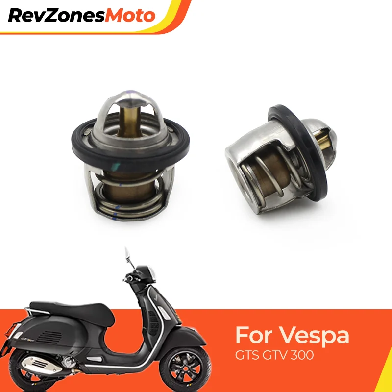 

Vespa GTS GTV 300 Motorcycle Thermostat Cover Metal OEM Replacement Water Cooling System Thermostat Housing