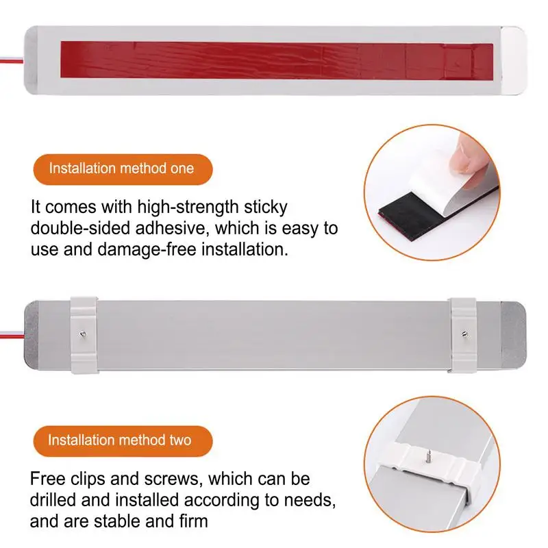 30cm 42cm 10W RV Interior Light Portable Slim LED Light Bar Super Bright Reading Light Bar For Kitchen Cabinet Bedroom