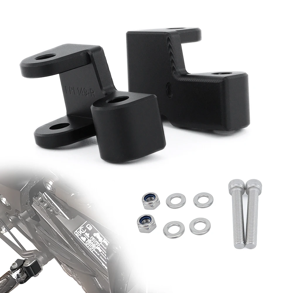 Fit For Suzuki GSX-S1000GT/GT+ 2022 2023 2024 2025 GSX-S 1000 Motorcycle Rider Foot Pegs Lowering Bracket Mounts Front Footrests