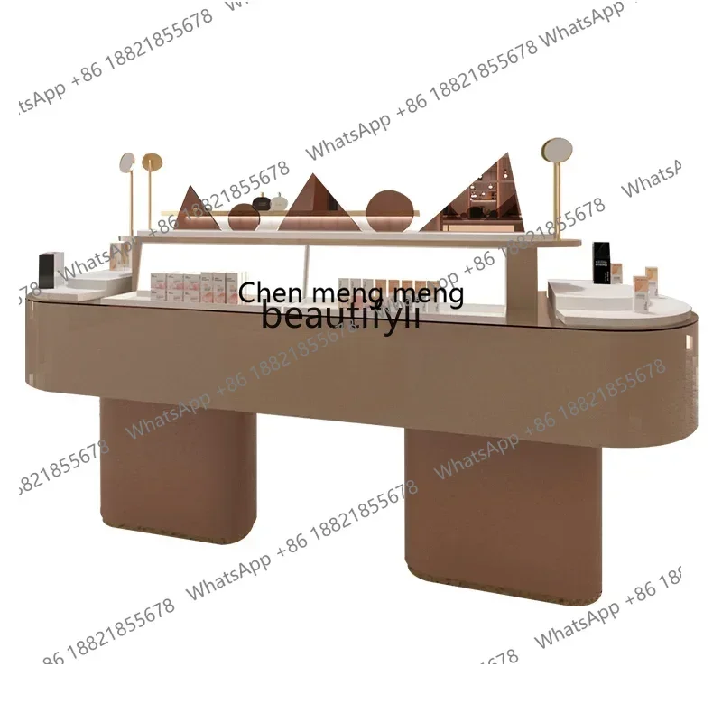 ss 8350 Cosmetics Beauty Salon Product Shelf Zhongdao Counter Display Rack Bird's Nest Supplements Makeup Showcase