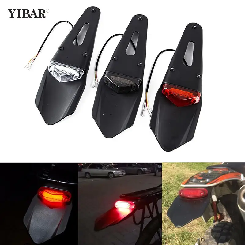 Polisport Motorcycle LED Tail Light&Rear Fender Stop Enduro taillight MX Trail