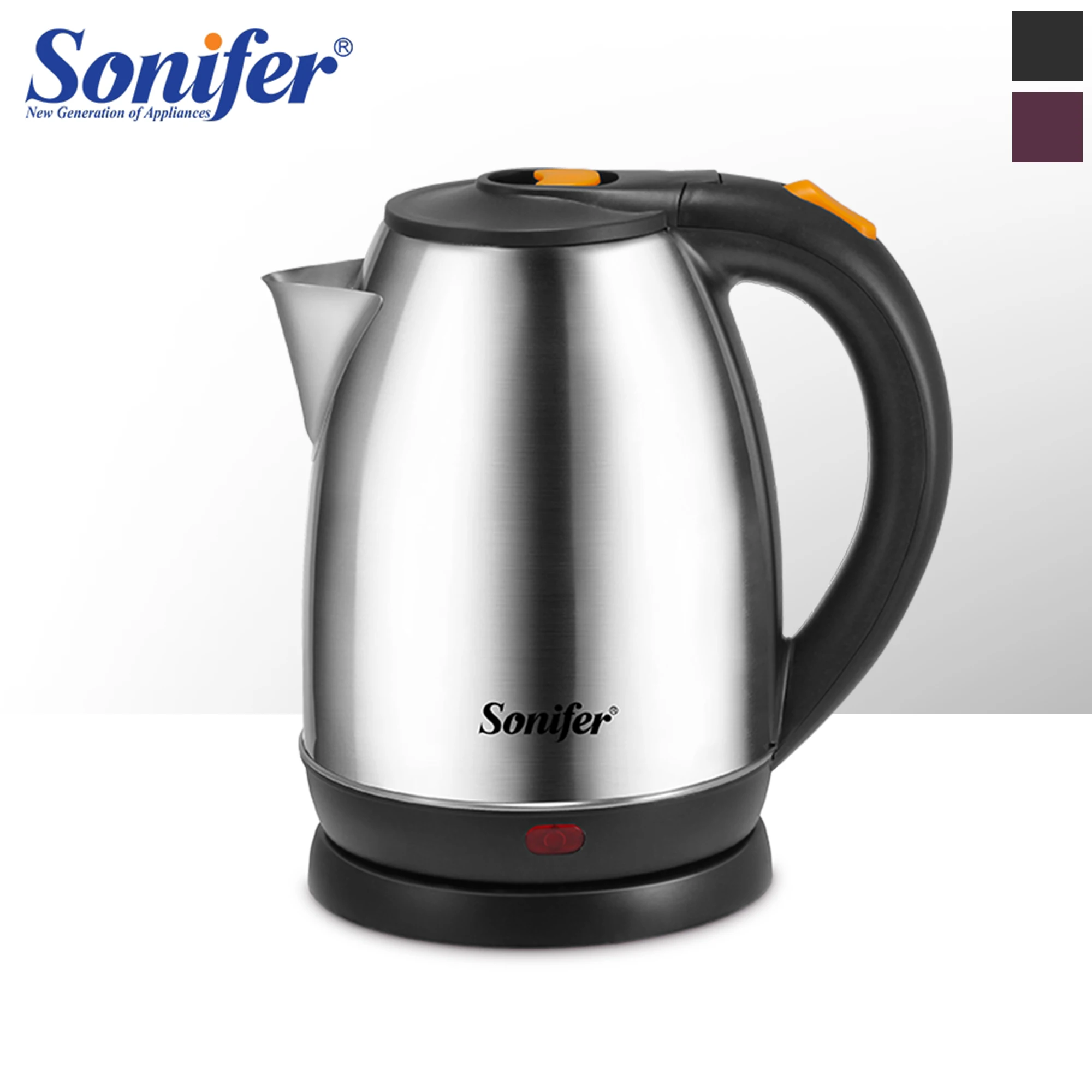 

Sonifer 1.8L Electric Kettle Stainless steel Kitchen Appliances Smart Kettle Whistle Kettle Samovar Tea Thermo Pot Gift SF2090